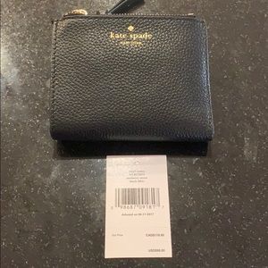 Kate Spade Small Malea Black Wallet